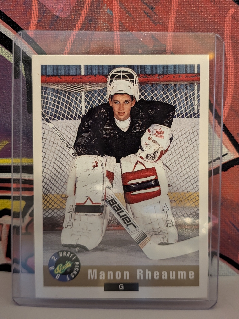 🇨🇦 Manon Rheaume 1992 Rookie Card - Picture 3 of 3